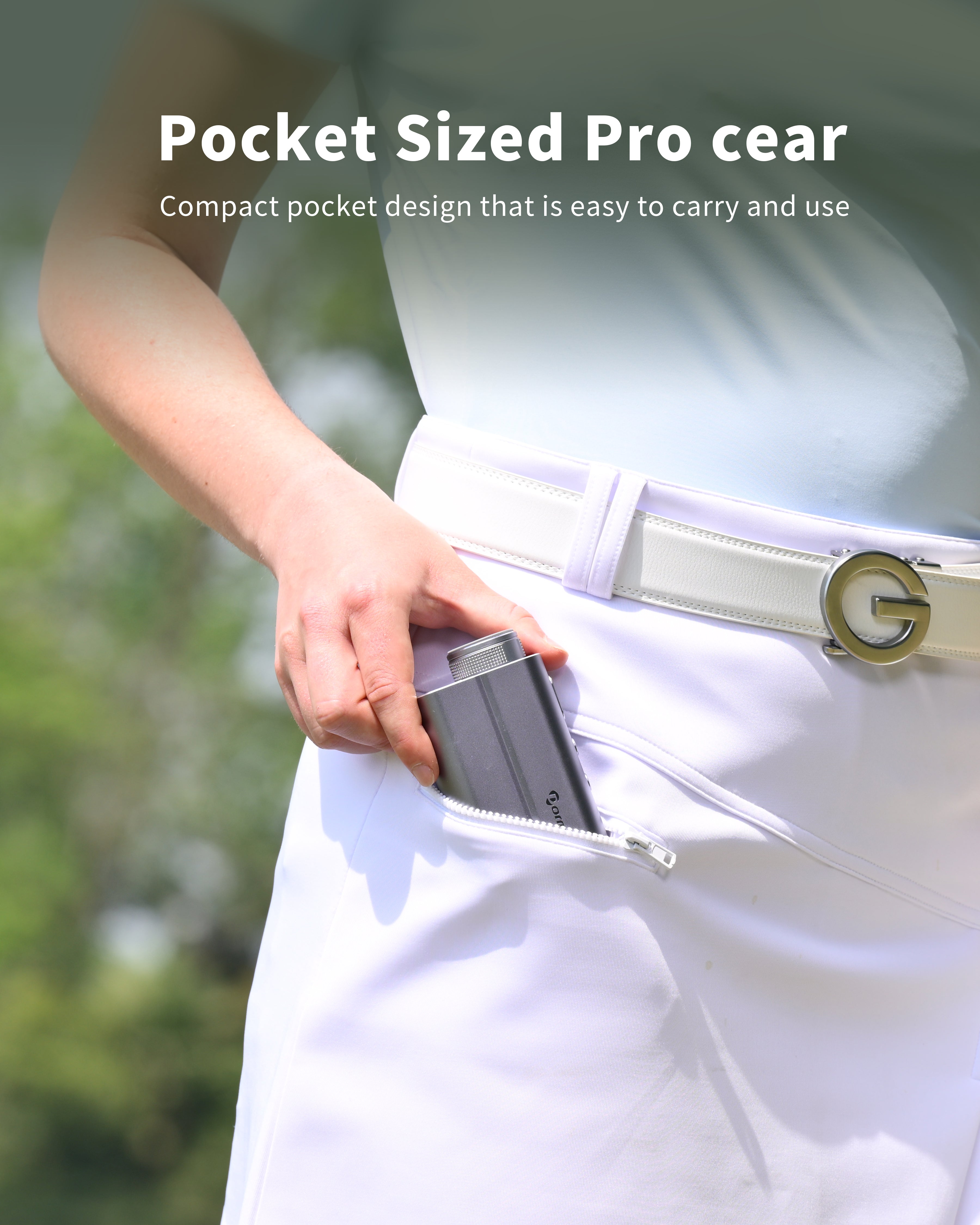 DORMIE T200 ゴルフレーザー距離計 1000ヤード 7倍望遠 グレー – Dormie